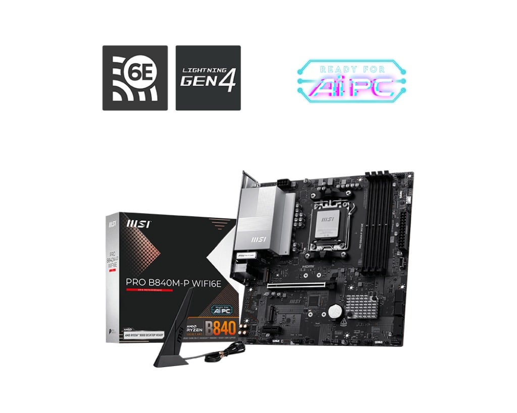 MSI PRO B840M-P WIFI6E