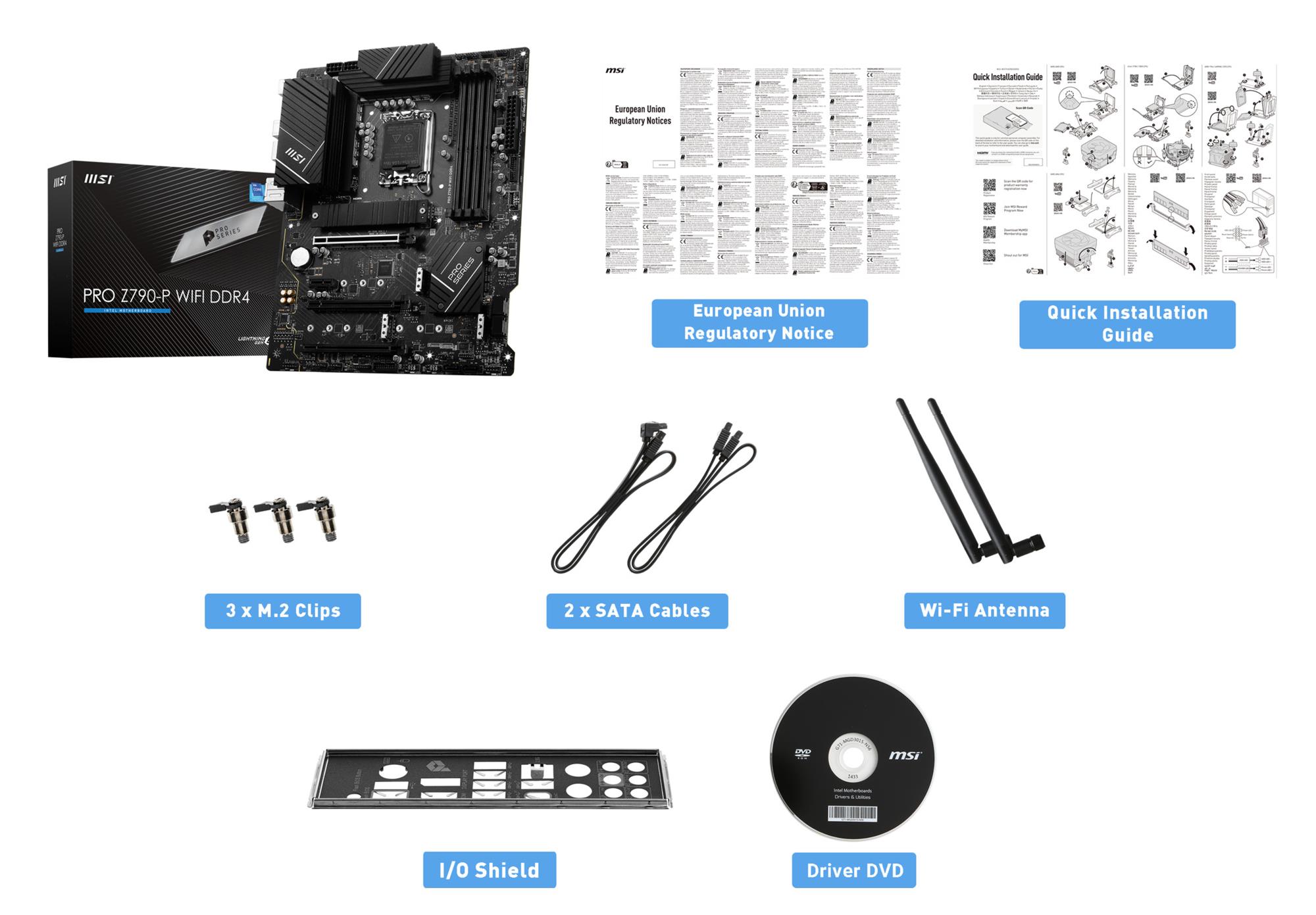 MSI PRO Z790-P WIFI DDR4