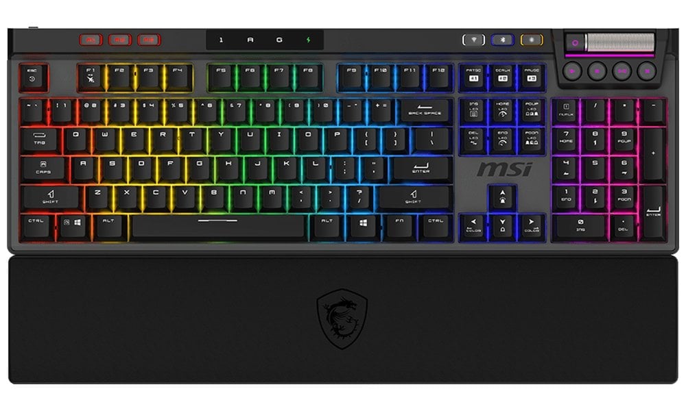 MSI STRIKE PRO Wireless Silent, CZ+SK layout