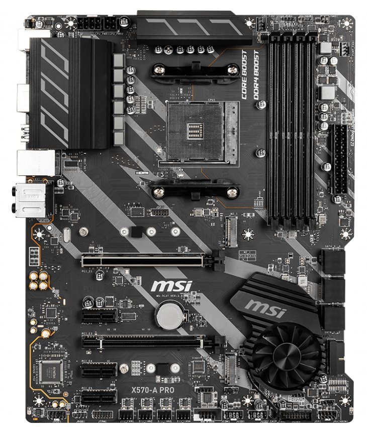 Msi x570 a pro совместимость процессоров