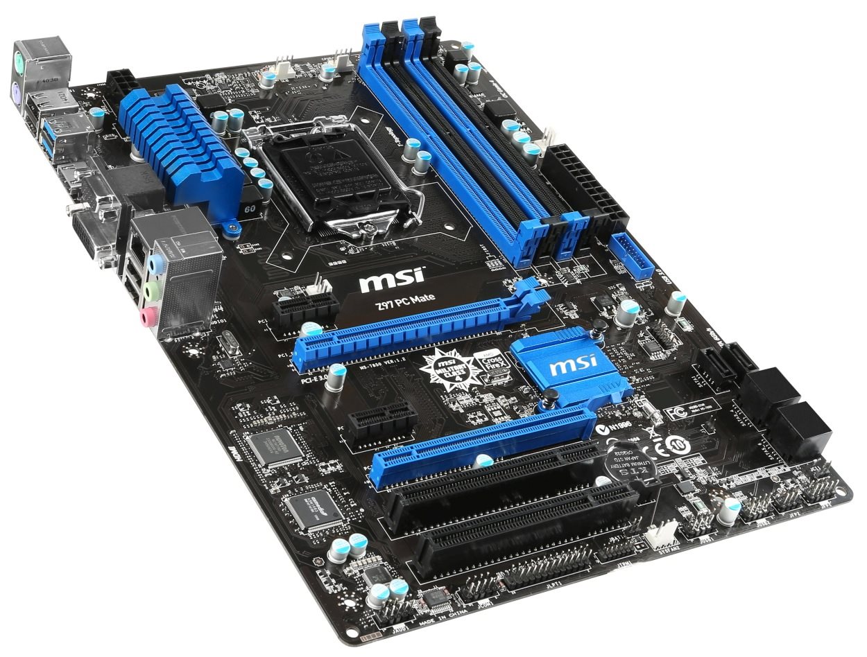 Z97 pc mate как включить sli