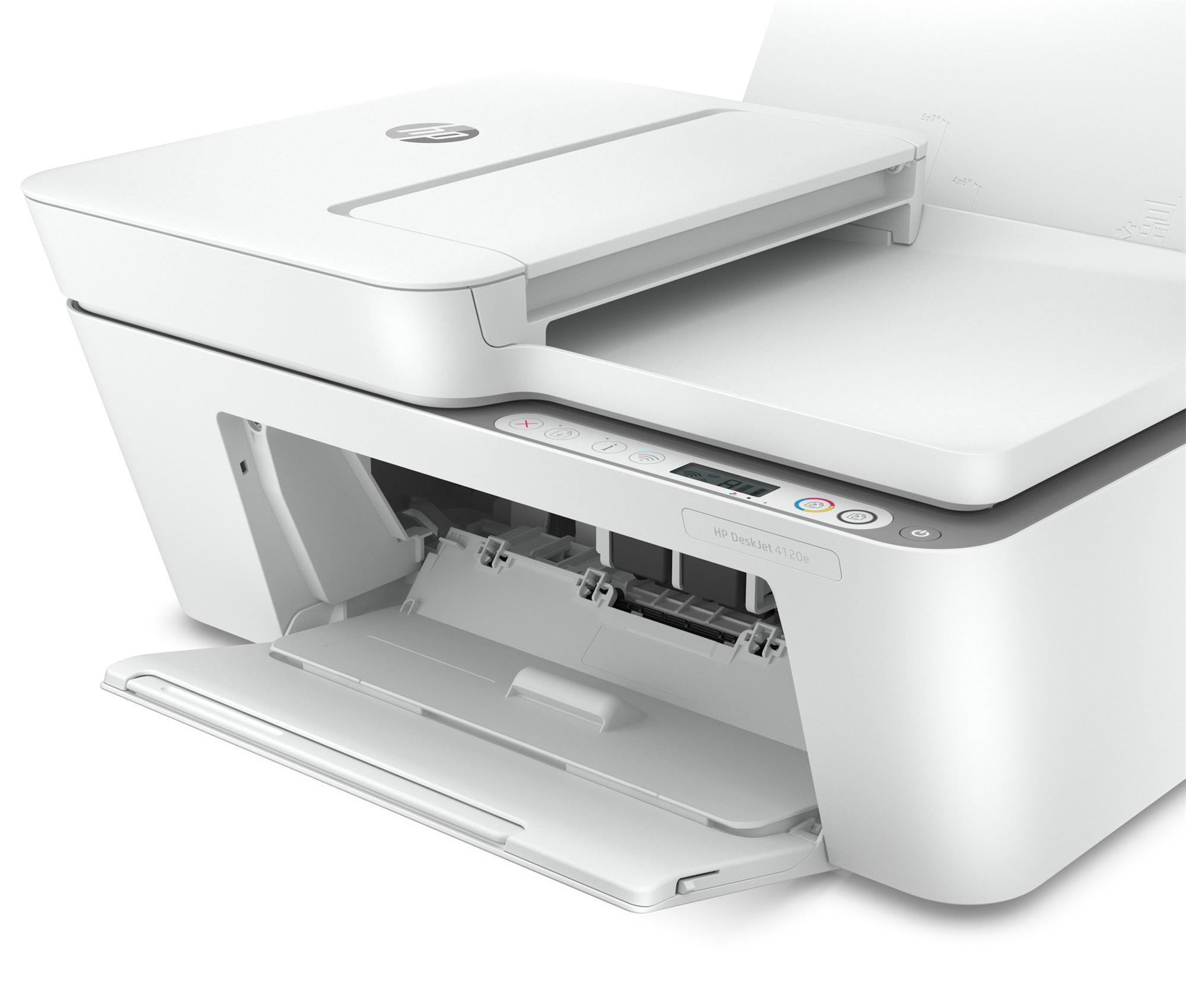 Multifunkčná atramentová tlačiareň HP DeskJet Plus 4120e, A4, farebná, Wi-Fi, HP , okamžitý atrament, (26Q90B)
