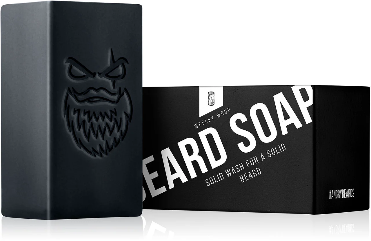 Mydlo na fúzy Angry Beards Wesley Wood 50 g