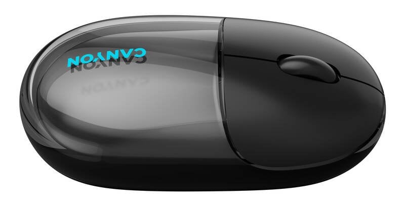 Myš CANYON OnClick 24 BT/ Wireless Transparent/Black