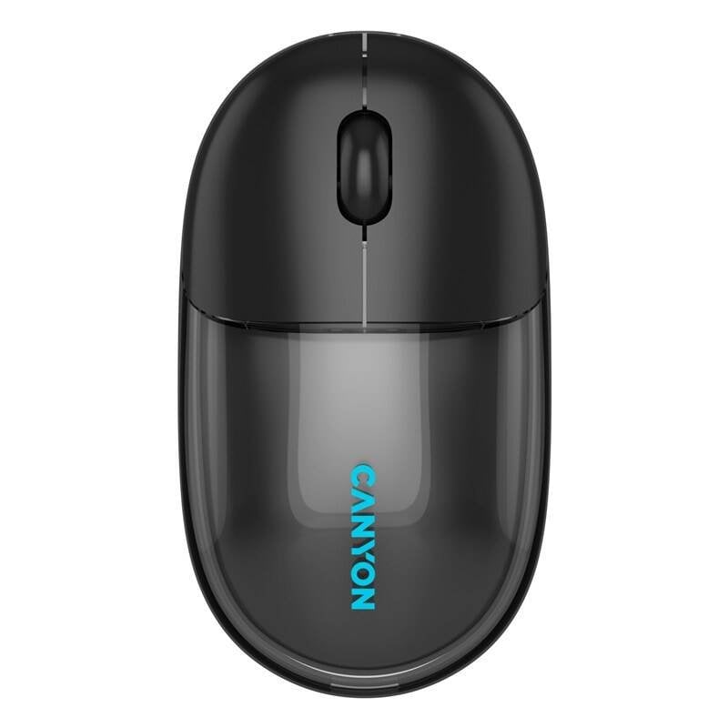 Myš CANYON OnClick 24 BT/ Wireless Transparent/Black
