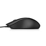 Myš HP - 105 čierna drôtová myš