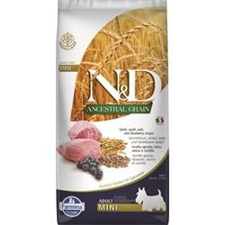 N&D LG DOG Adult Mini Lamb & Blueberry 7kg granule pro psy