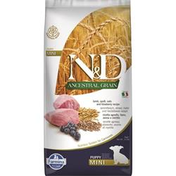 N&D LG DOG Puppy Mini Lamb & Blueberry 7kg granule pre šteňatá