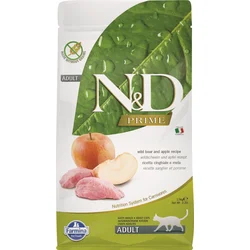 N&D PRIME CAT Adult Boar & Apple 1,5kg granule pre mačky