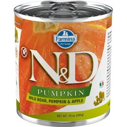 N&D PUMPKIN DOG Adult Boar & Apple 285g konzerva pre psy