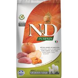 N&D PUMPKIN DOG Adult M/L Boar & Apple 2,5kg granule pre psov