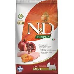 N&D PUMPKIN DOG Adult Mini Chicken & Pomegranate 2,5kg granule pro psy