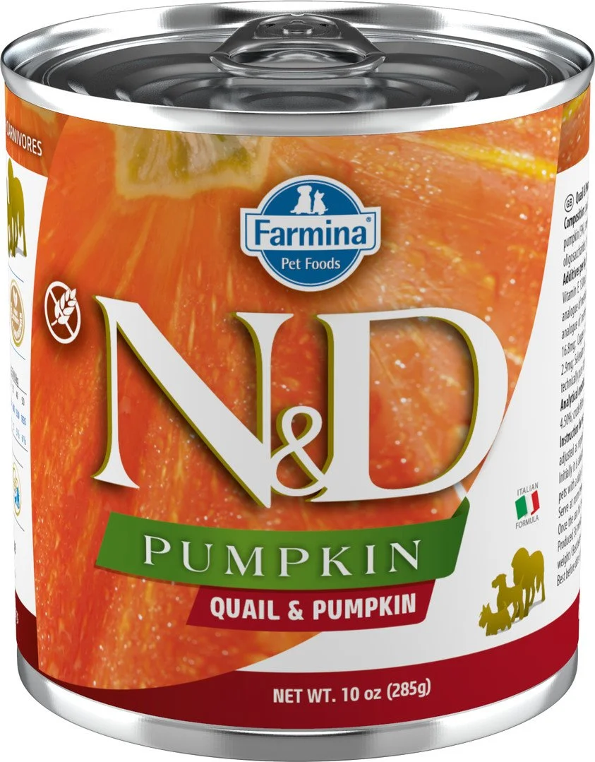 N&D PUMPKIN DOG Adult Quail & Pumpkin 285g konzerva pro psy