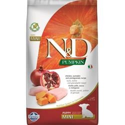 N&D PUMPKIN DOG Puppy Mini Chicken & Pomegranate 2,5kg granule pro štěňata