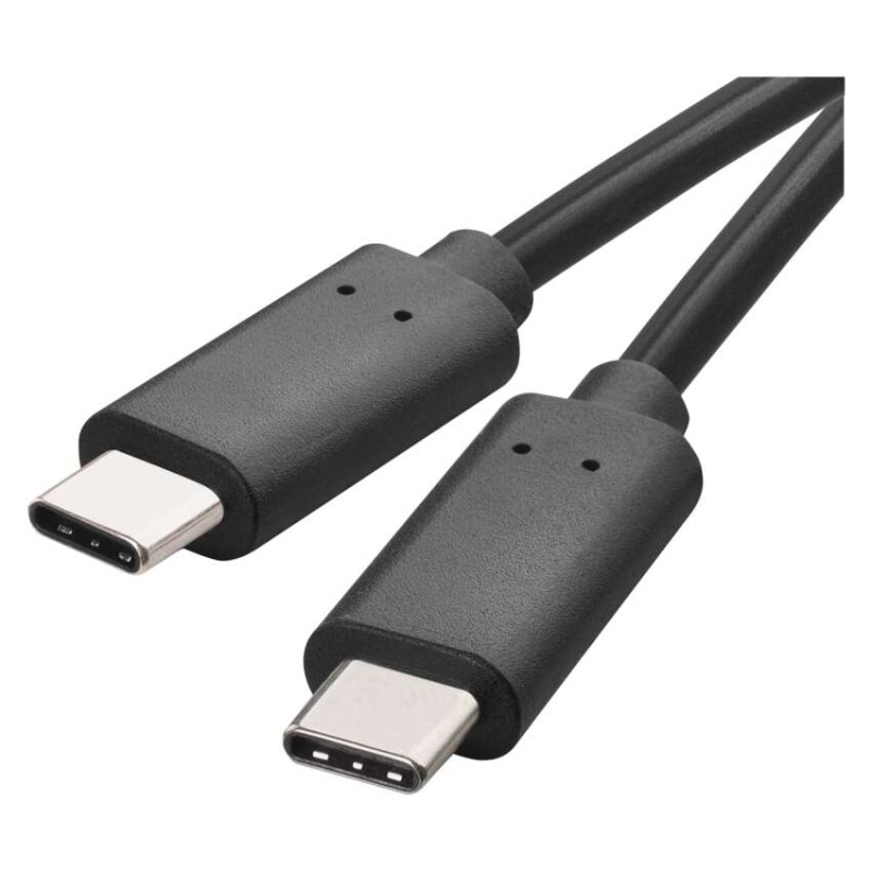 Nabíjací a dátový kábel EMOS 2.0 USB-C / USB-C, 2 m, čierny