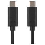 Nabíjací a dátový kábel EMOS 2.0 USB-C / USB-C, 2 m, čierny