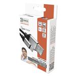Nabíjací/dátový kábel USB-A 2.0 / USB-C 2.0, 1 m, čierny