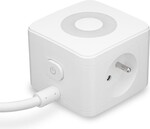 Nabíjacia stanica Huslog 12 W, 2x zásuvka, 2x USB-C, 1x USB, biela