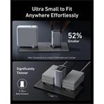 Nabíjačka Anker Prime 100W, 2xUSB-C, 1xUSB-A strieborná