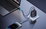 Nabíjačka Baseus Cube Pro 65W, 2xUSB-C, 1xUSB čierna