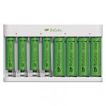 Nabíjačka batérií GP Eco E811 4× AA 2100 4× AAA800