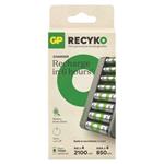 Nabíjačka batérií GP Eco E821 + 4× AA 2100 + 4× AAA 850
