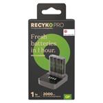 Nabíjačka batérií GP Pro P461 + 4× AA ReCyko Pro + DOCK