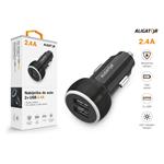 Nabíjačka do auta ALIGATOR, 2xUSB 2,4A, originálna čierna