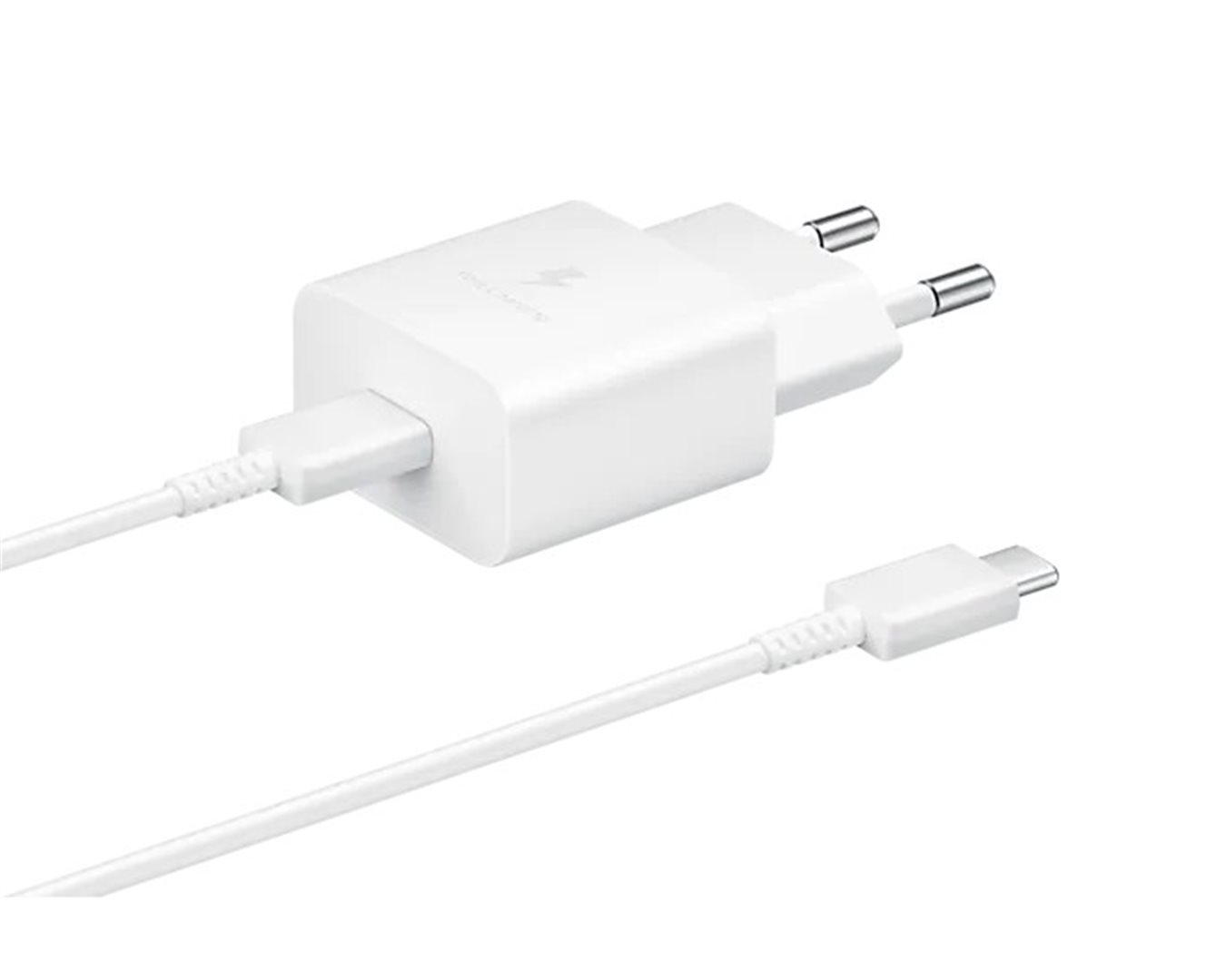 Nabíjačka Samsung EP-T1510X, USB-C, vrátane kábla, 15 W, biela