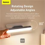 Nabíjateľná magnetická stolná lampa LED Baseus s plynulým stmievaním šedej farby