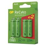 Nabíjecí baterie GP ReCyko 2100 AA (HR6), 6 ks