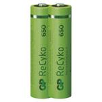 Nabíjecí baterie GP ReCyko 650 AAA (HR03) - 2Ks