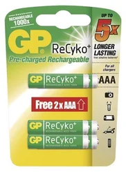 Nabíjecí baterie Recyko+ 800 mAh R03 (AAA), blistr 6 kusů (4+2 Ks zdarma)