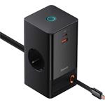 Nabíjecí stanice Baseus PowerCombo Digital 65W EU černá