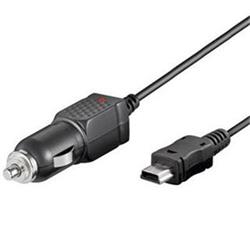 Nabíjecí zdroj s konektorem mini USB pro mobilní telefony do automobilu 1A  