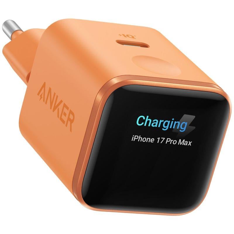 Nabíječka do sítě Anker Nano 45W, 1xUSB-C oranžová