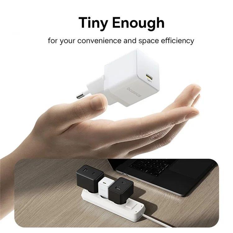 Nabíječka do sítě Baseus Palm 30W, 1xUSB-C bílá