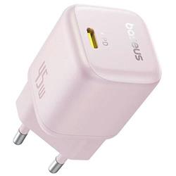 Nabíječka do sítě Baseus PicoGo 45W, 1xUSB-C růžová
