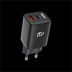Nabíječka do sítě myPhone SwiftCharge Duo černá