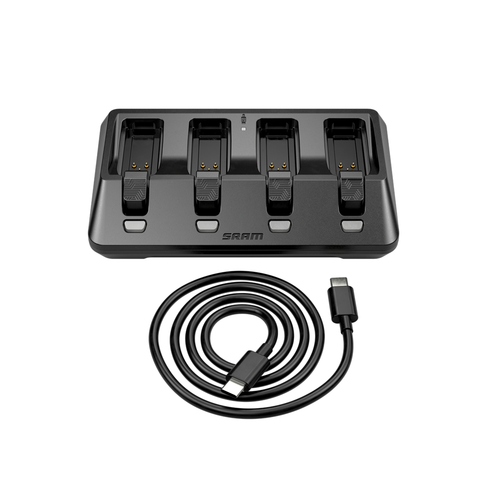Nabíječka SRAM AXS 4-portová (součástí balení USB-C kabel)