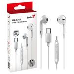 Náhlavná súprava Genius HS-M365, biela