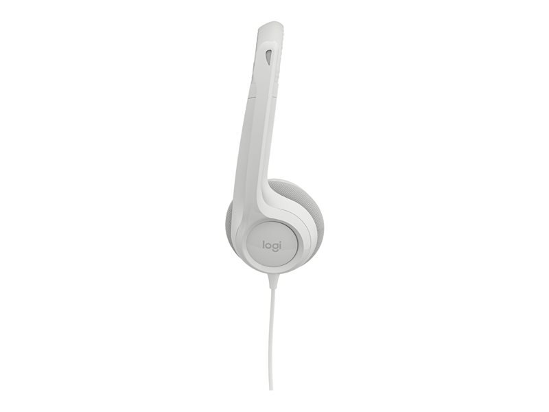 Náhlavná súprava Logitech USB H390, biela