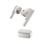 Náhlavná súprava Poly bluetooth Voyager Free 60, adaptér BT700 USB-C, nabíjacie puzdro, biela