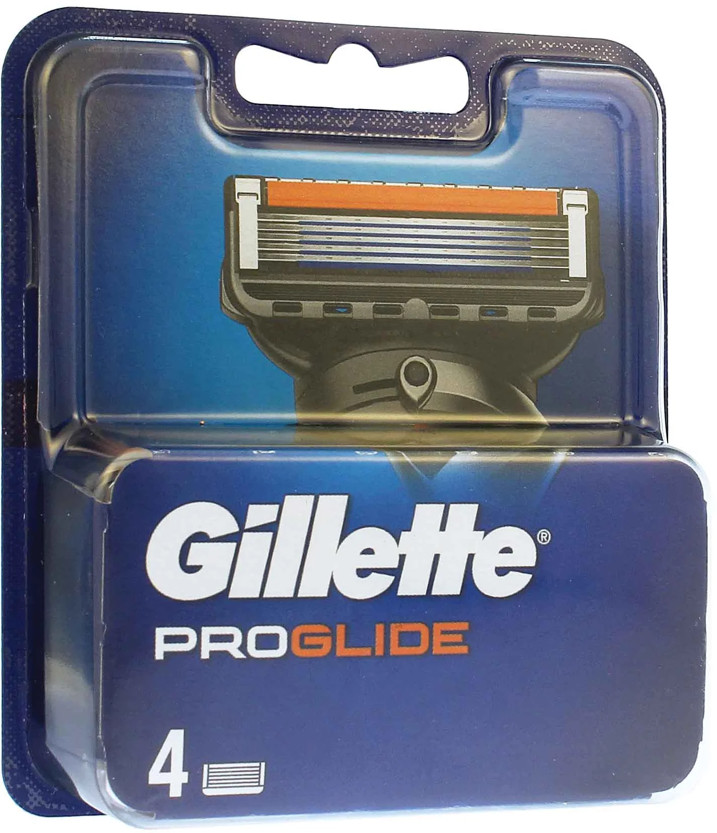 Náhradné čepieľky Gillette Fusion Proglide, 4 ks