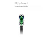 Náhradné hlavice TrueLife pre SonicBrush K150 UV - štandardné, čierne, 2ks