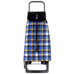 Nákupná taška na kolieskach Rolser Jet Scottish Joy, hnedá