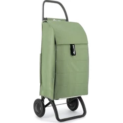 Nákupná taška na kolieskach Rolser Jolie Tweed 2, zelená