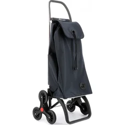 Nákupná taška Rolser I-Max MF 6 s kolieskami na schody, sivá
