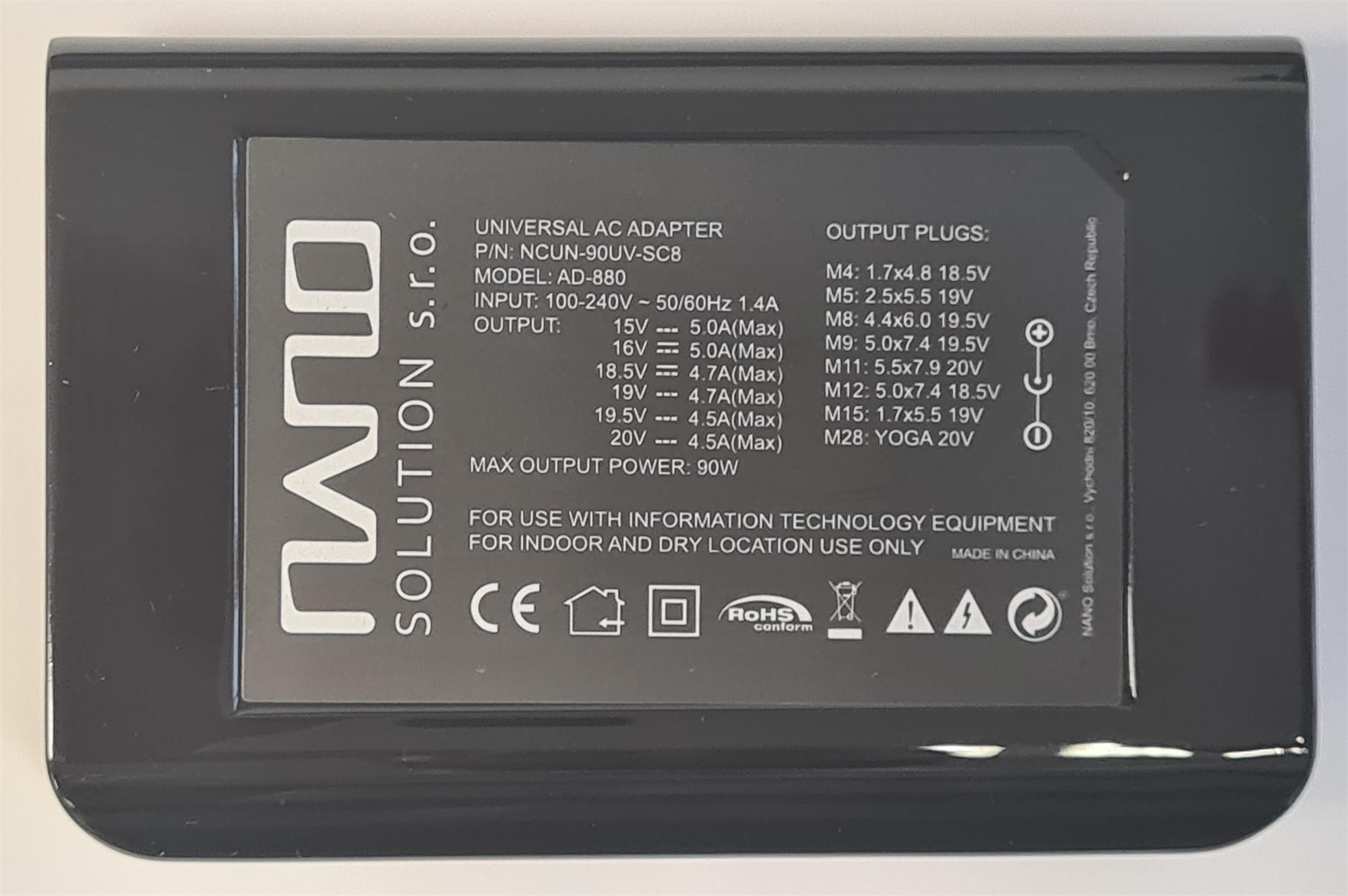 NANO 18,5-20V 65W univerzální