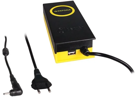 Napájací adaptér PATONA ntb/ 19V/4,7A 90W/ 3x1,1mm konektor/ výstup USB